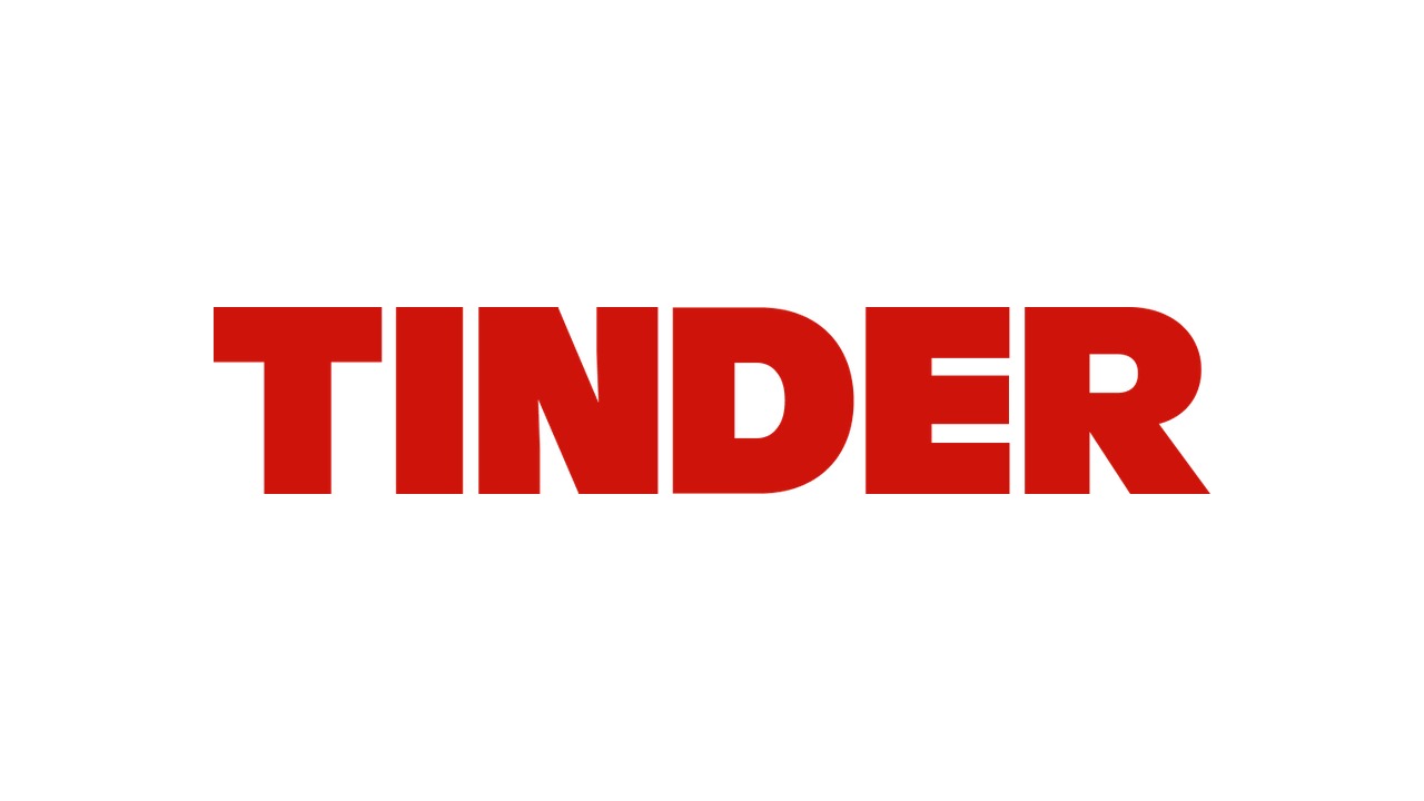 マッチングアプリ「Tinder（ティンダー）」の公式ブランドロゴ（Tinder公式プレスルームのロゴアセットより）を白背景に配置したアイキャッチ画像
